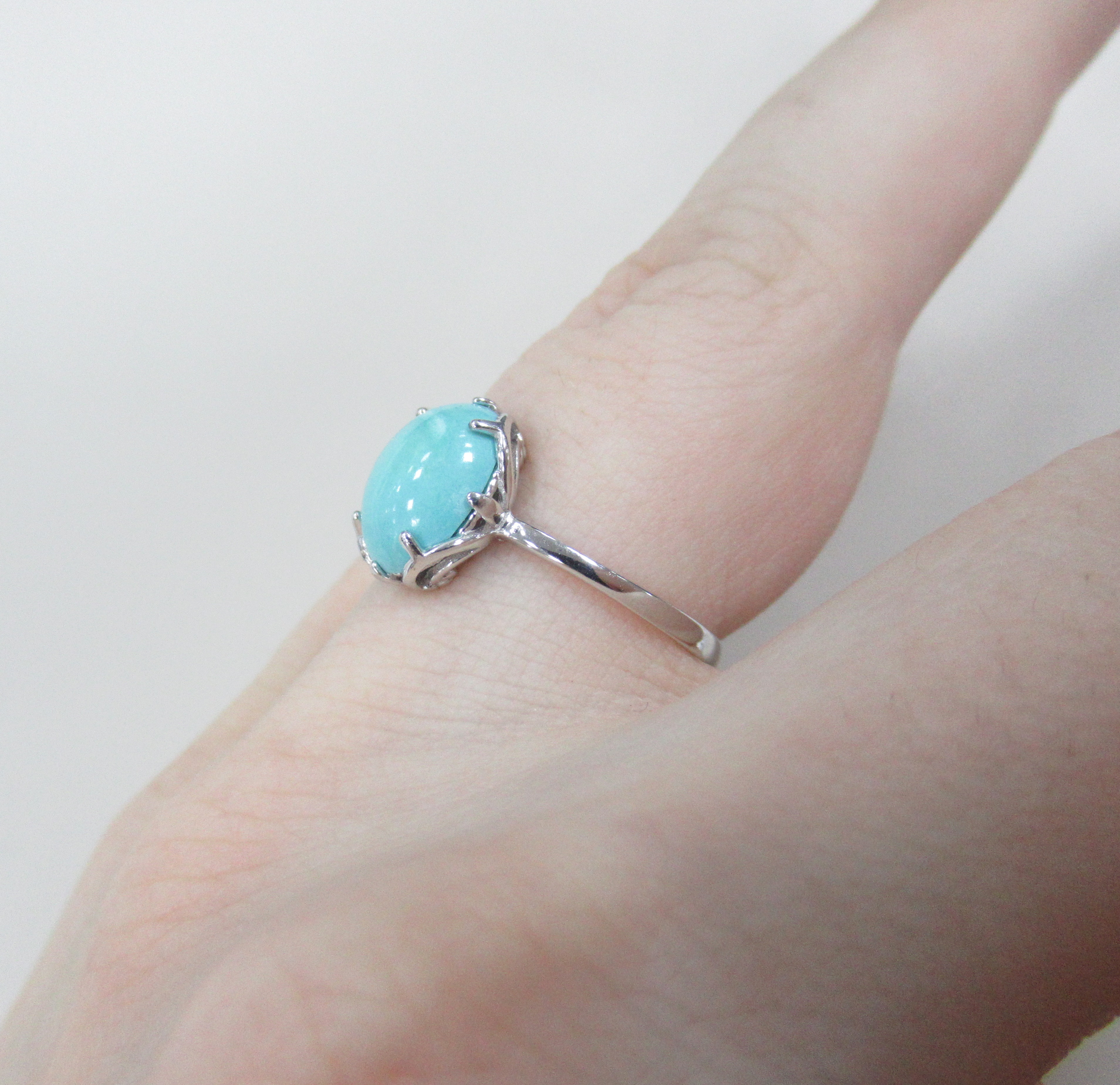 Серебряное кольцо с бирюзой